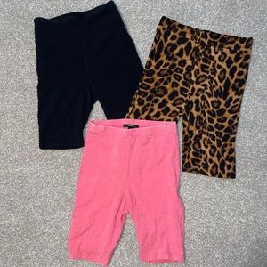 Biker shorts bundle!!